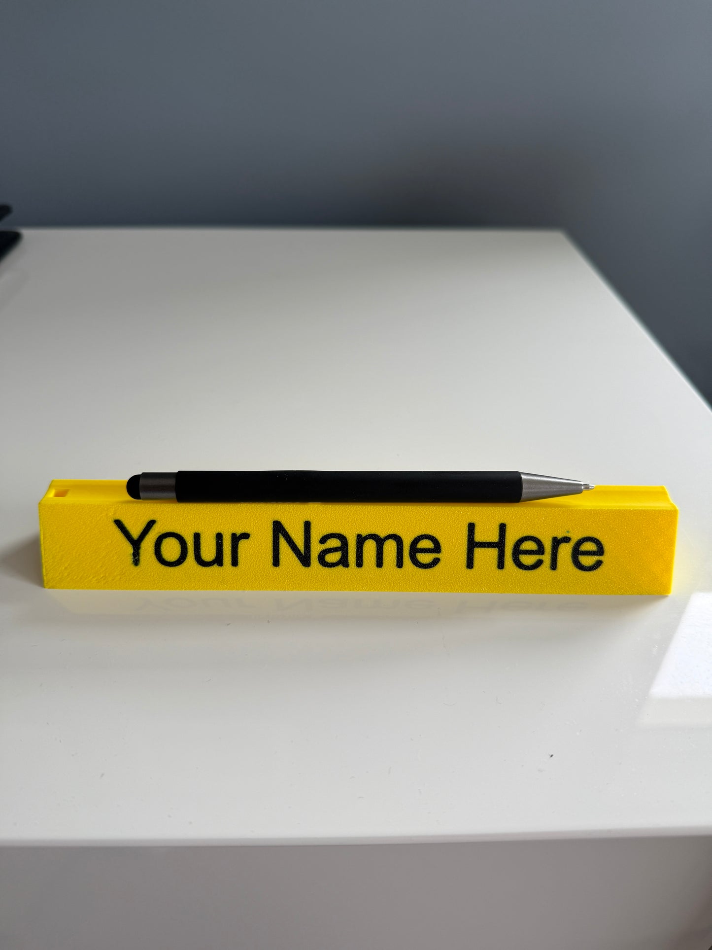 Name Plate, Pen Holder and Award (or message holder)