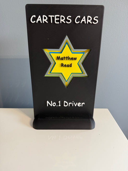 Star Shaped Award