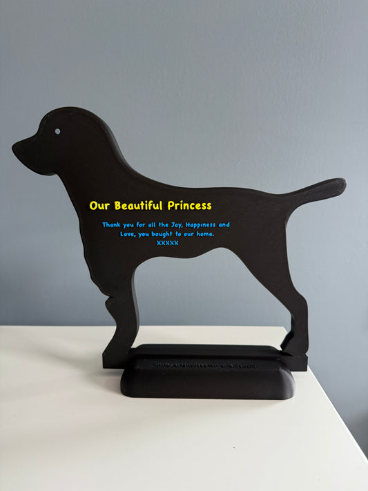 Pet Memorial Plaque