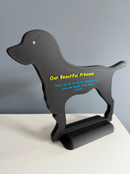 Pet Memorial Plaque